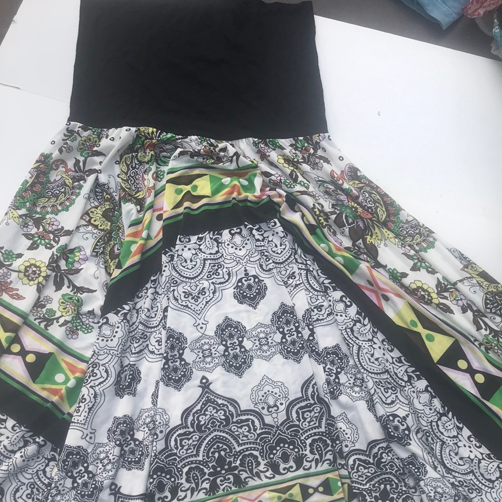 Lapis medium tube top  dress LNWOT VINTAGE